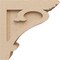 Ekena Millwork 5"W x 10"D x 10"H Classic Mayflower Rough Cedar Woodgrain TimberThane Corbel, Primed Tan CORUR05X10X10MAYRCPR - alternate 6